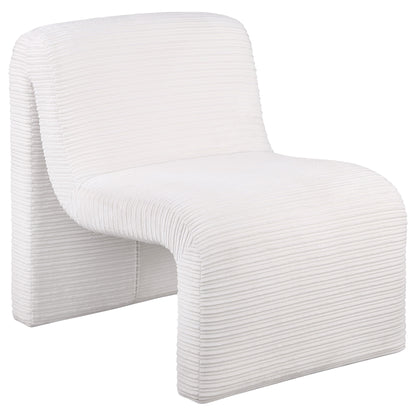 Winne - Curved Armless Accent Chair Furniture Max
