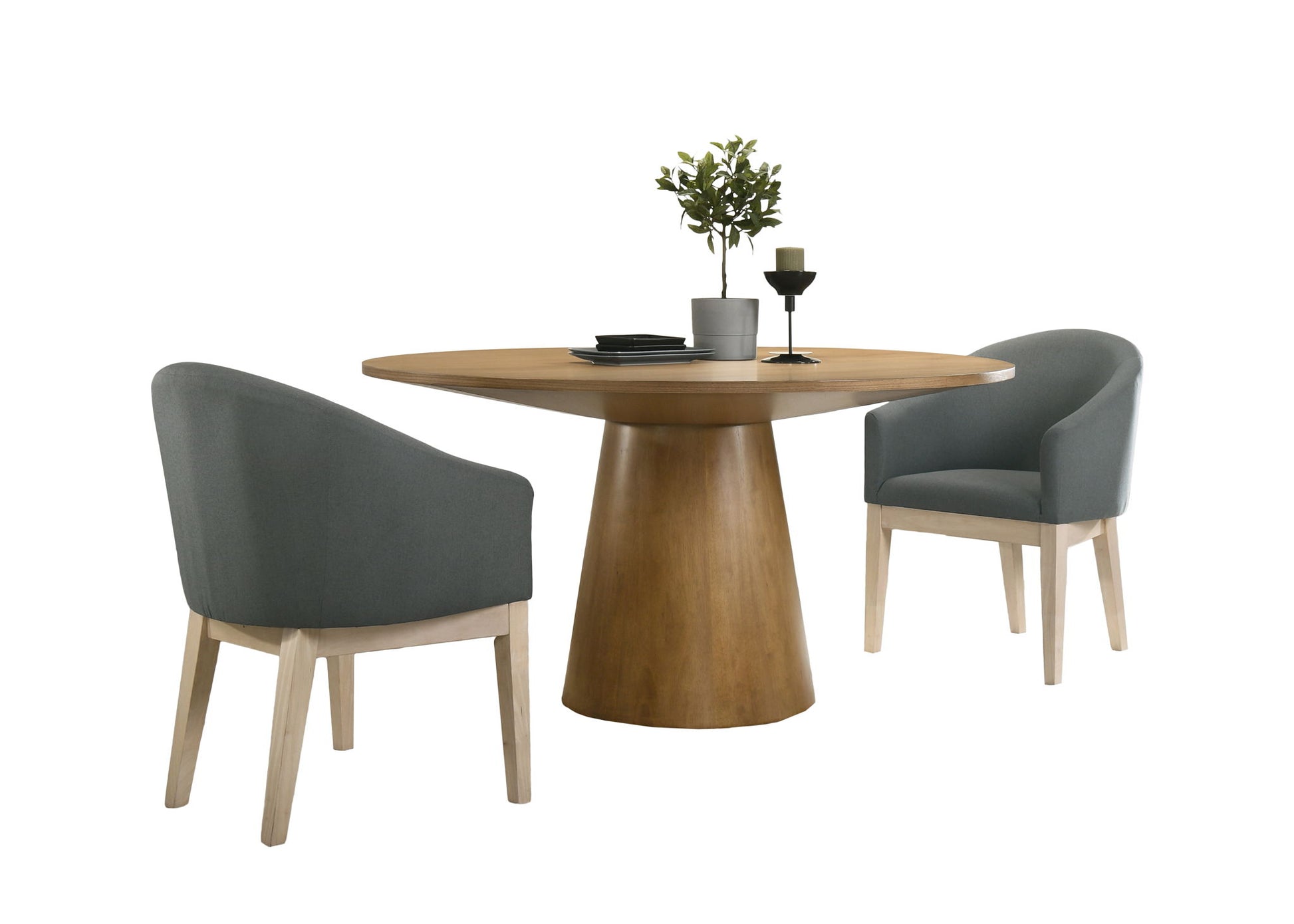 Jasper - 59" Round Dining Table Set Lilola Home