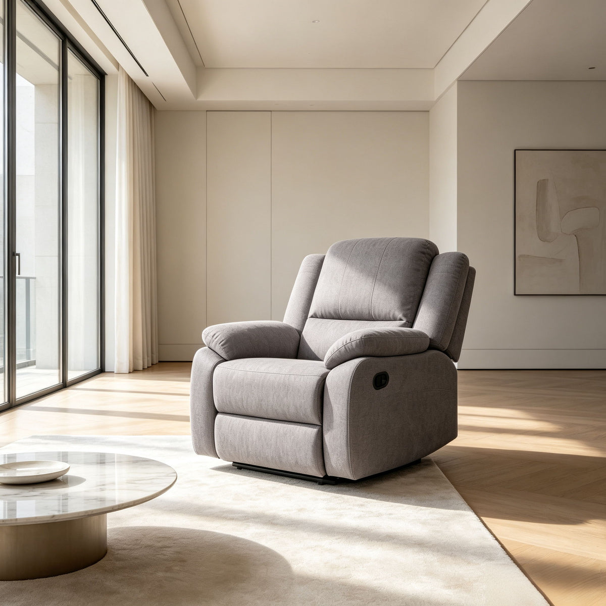 Reclining Armchair Single Recliner With 150° Recline Home Essentials