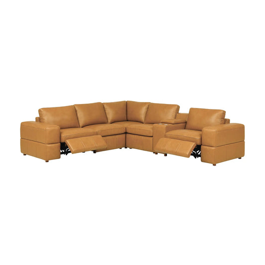 Upholstered Large Arms Sectional With Recliner Seats Home Essentials