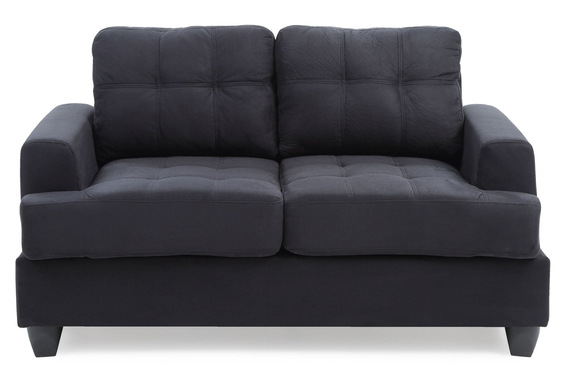 Stylish Transitional Loveseat For Two Glory Furniture