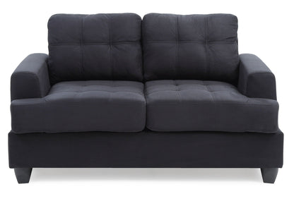 Stylish Transitional Loveseat For Two Glory Furniture