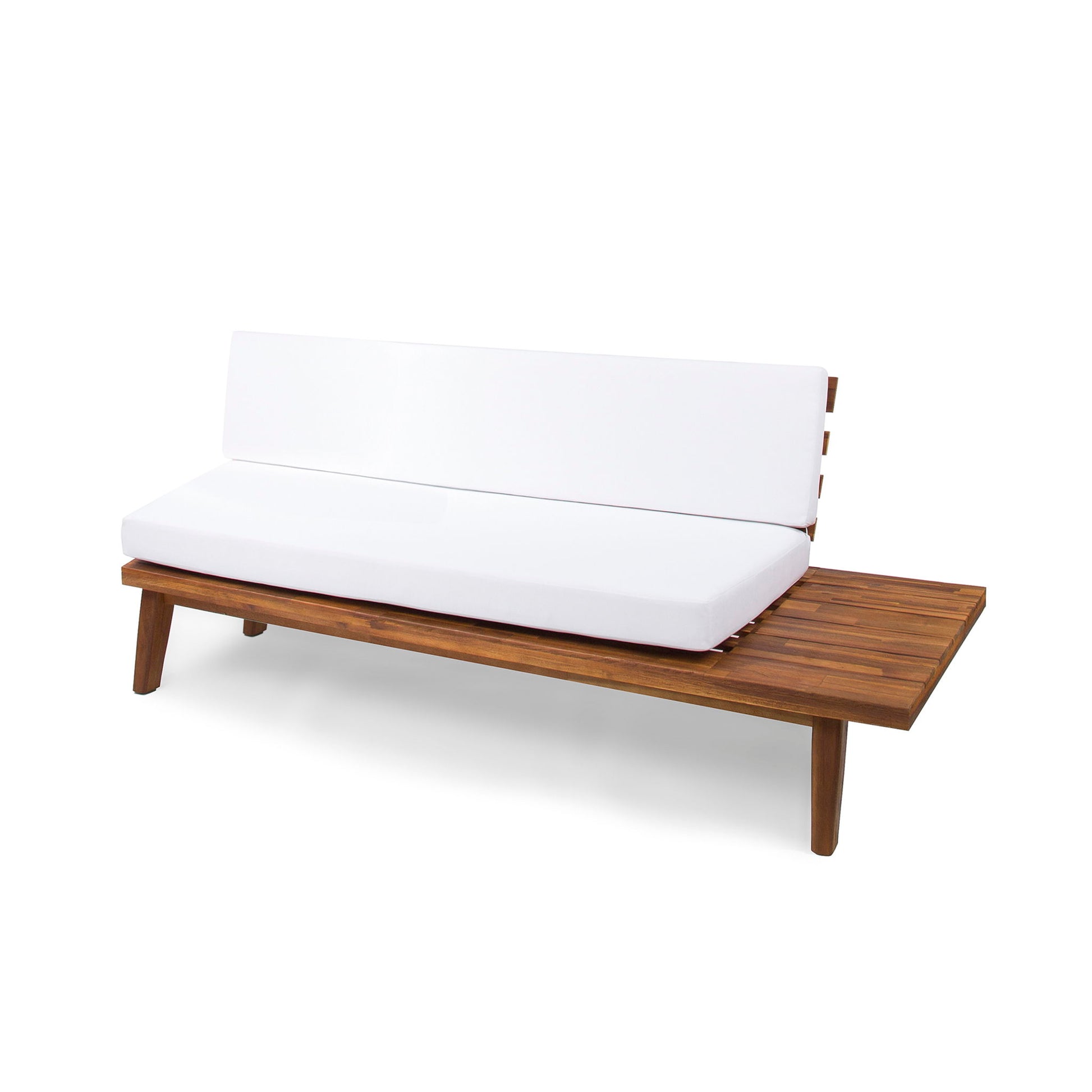 Hillcrest - V Shaped 4 Piece Sofa Set, Water Resistant Noble House