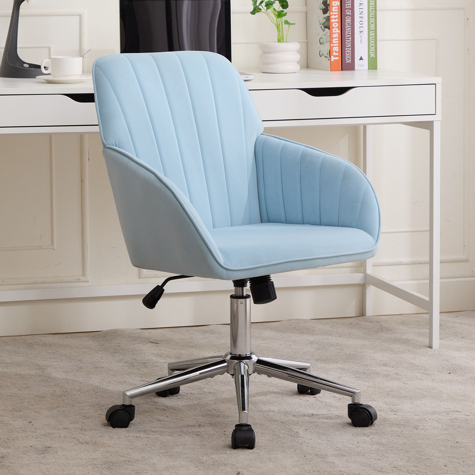 Adjustable Ergonomic Office Chair, Swivel Backrest Seat Home Essentials