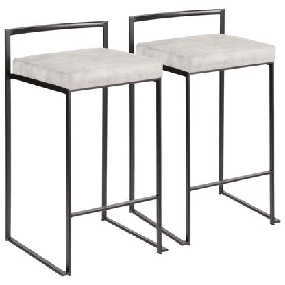Fuji - Contemporary Style Stackable Counter Stool Lumi Source