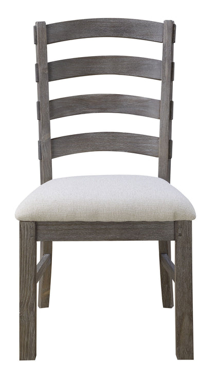 Rusti - Upholstered Dining Chairs (Set of 2) - Brown Emerald Home