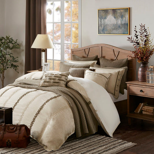 Chateau - Comforter Set - Linen Madison Park Signature