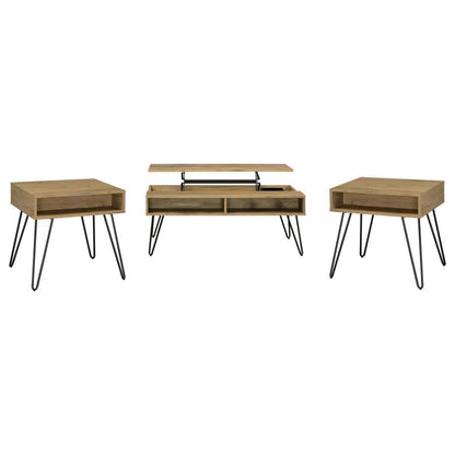 Fanning - Lift Top Coffee Table Set Coaster Fine Furniture