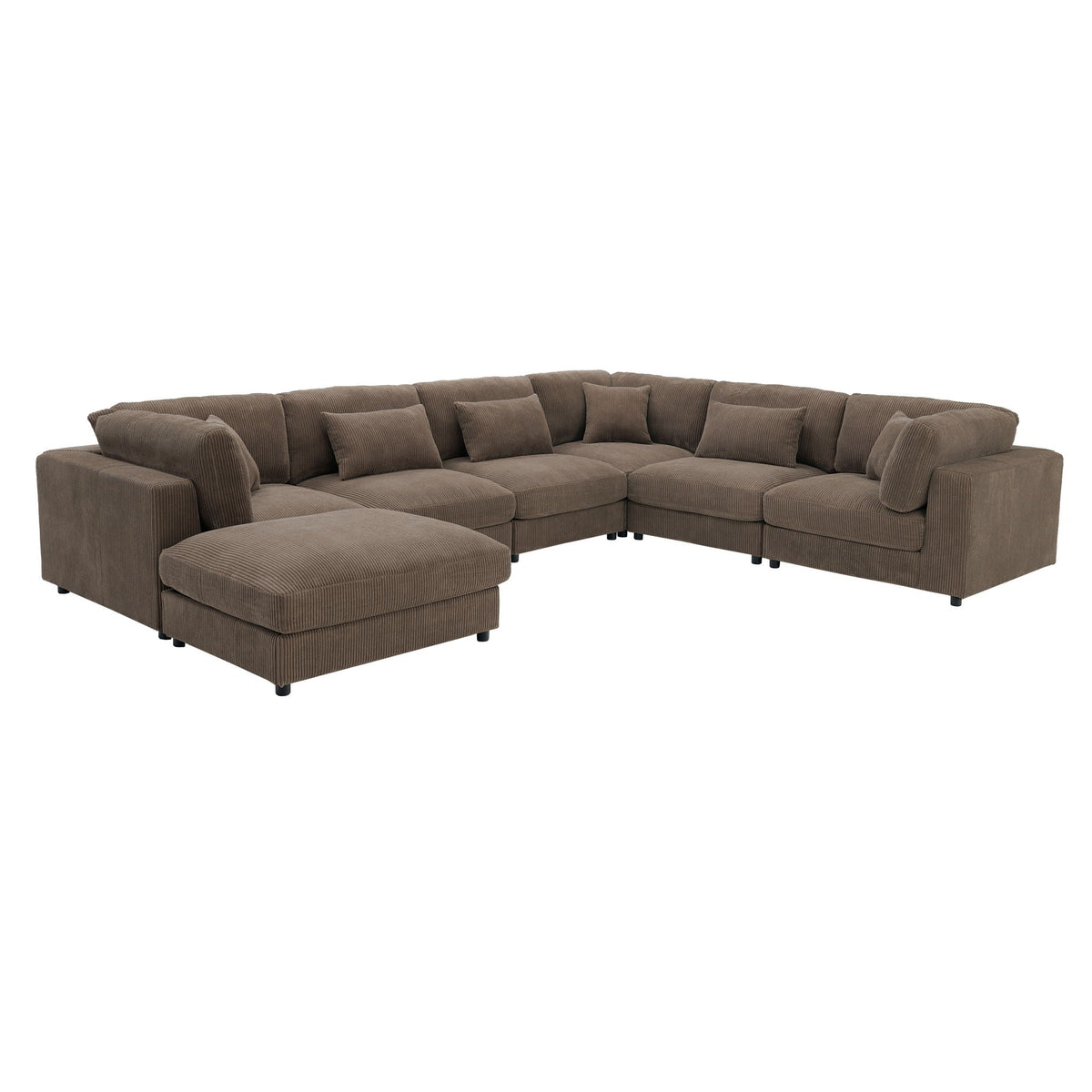Upholstered Modular Sectional & Custom Configuration Home Essentials