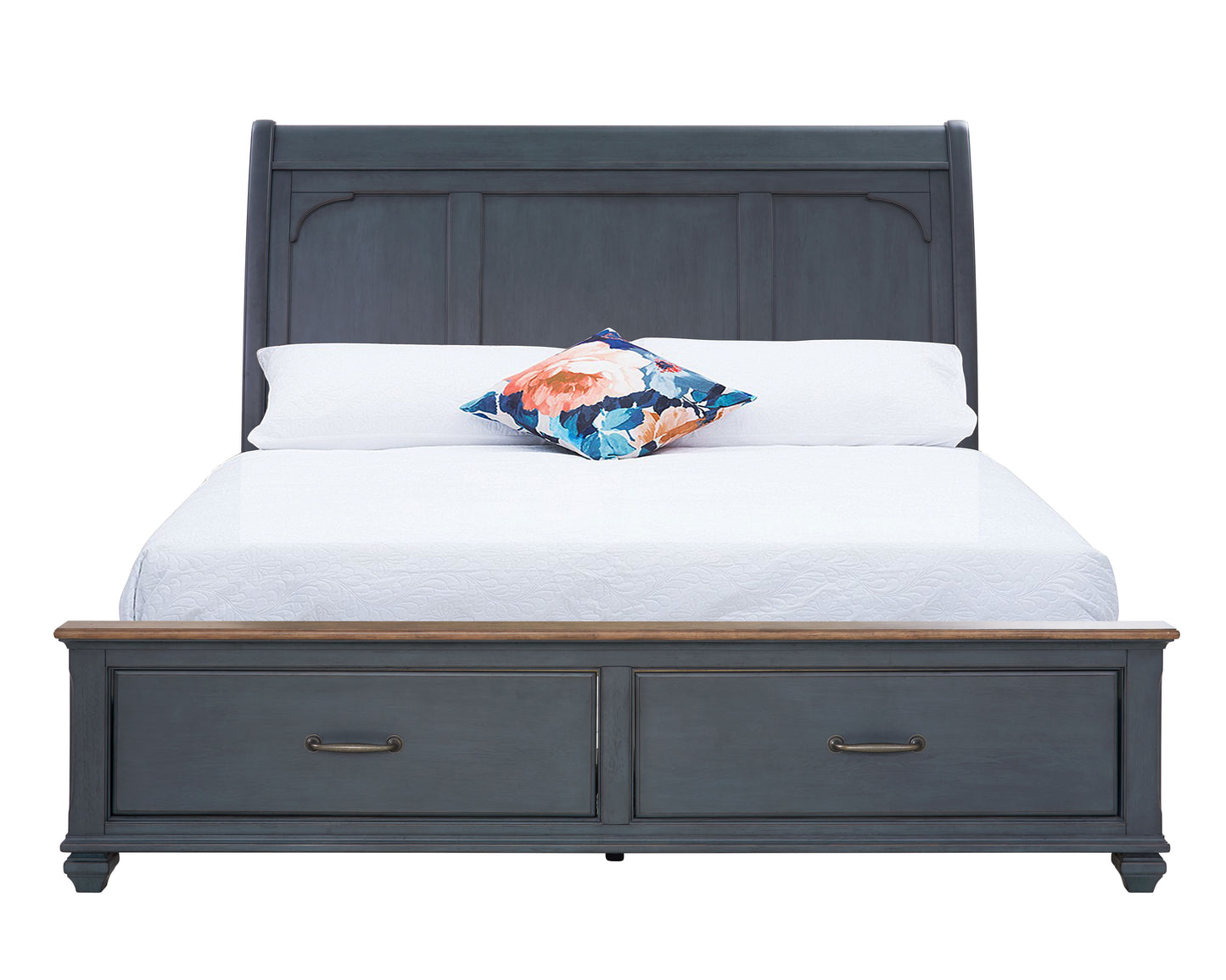 Americana - Sleigh Bed