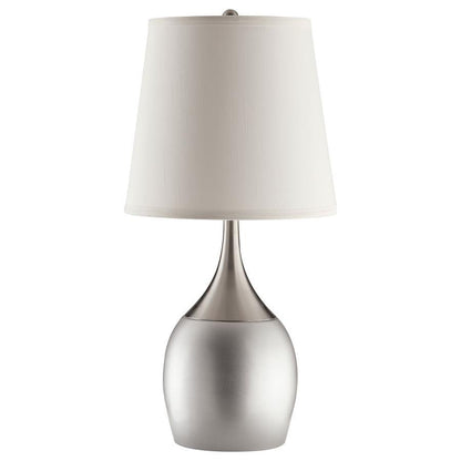 Tenya - Empire Shade Urn Table Lamp (Set of 2) - Silver CoasterEveryday