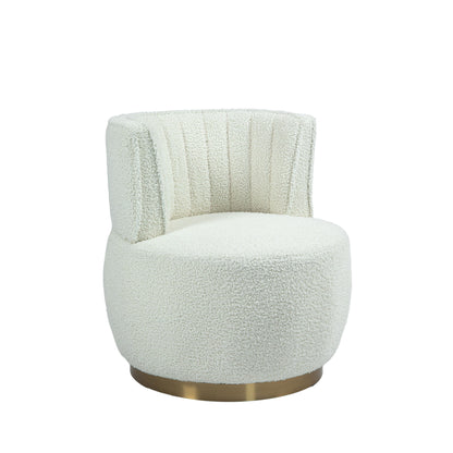 360 Degree Swivel Cuddle Barrel Accent Sofa Chair Home Essentials