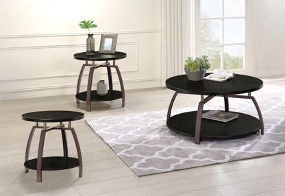 Dacre - Round Coffee And End Table Set Coaster Fine Furniture