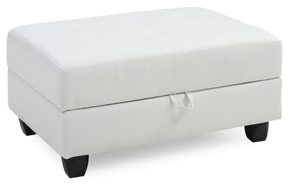 Stylish Storage Contemporary Ottoman Glory Furniture