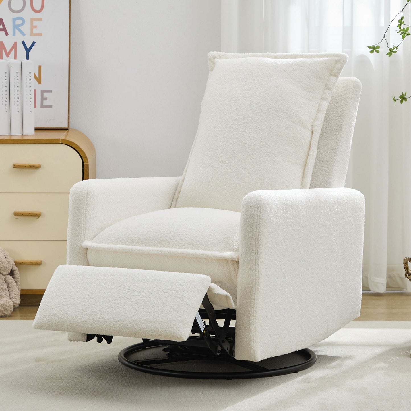 Swivel Rocker Glider Recliner Chair Hearth and Haven