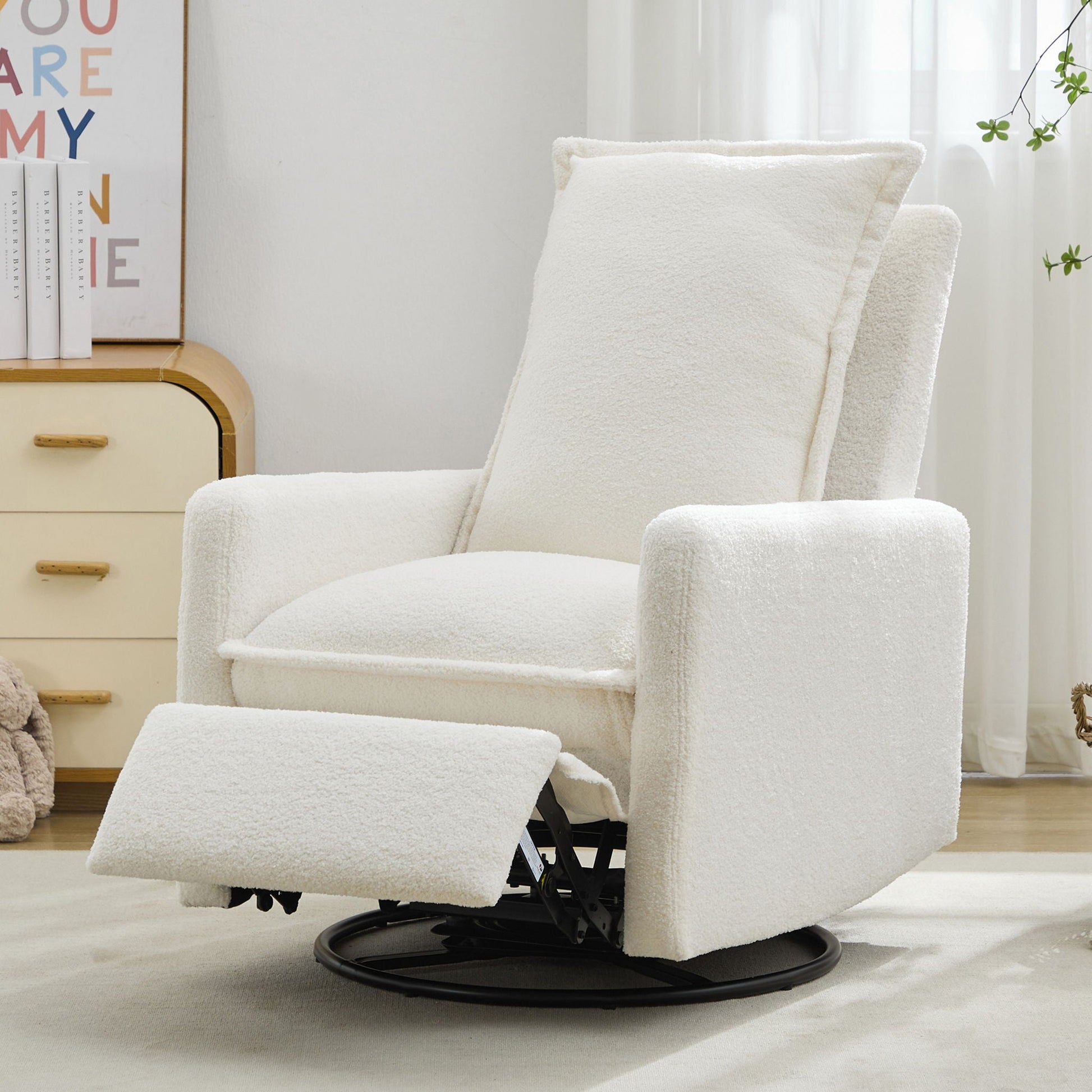 Swivel Rocker Glider Recliner Chair Hearth and Haven