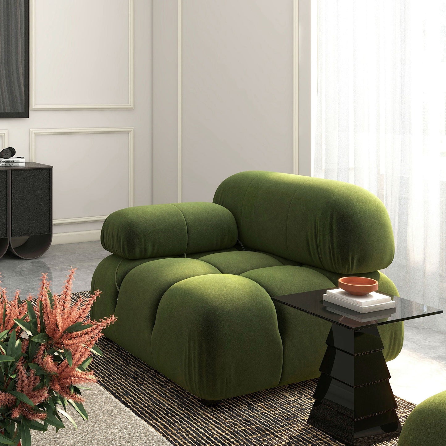 Marcel - Bubble Modular Modern Lounge Arm Chair Jennifer Taylor Home