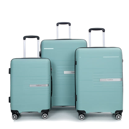 Hardshell Suitcase Double Spinner Wheels Luggage Sets, Lightweight With Tsa Lock, 3 Piece Set Daily Nest