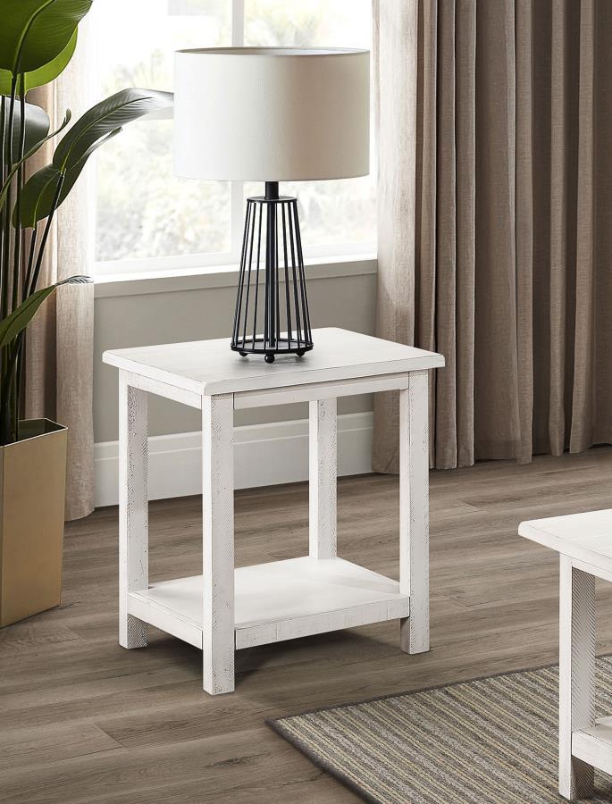 Payne - Wood End Table with Shelf Coaster Fine Furniture