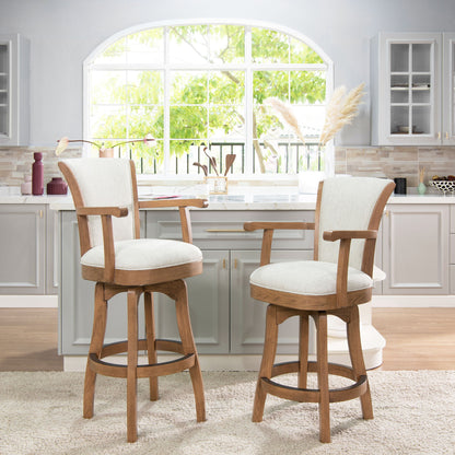 Williams - Swivel Counter Height Bar Stool Jennifer Taylor Home