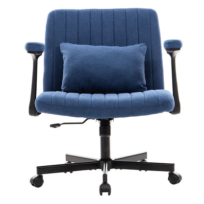 Criss Cross Armrest Office Chair With Wheels Home Essentials