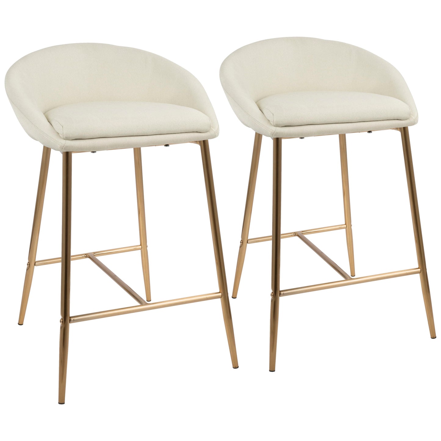 Matisse - Glam Counter Stool (Set of 2) Lumi Source