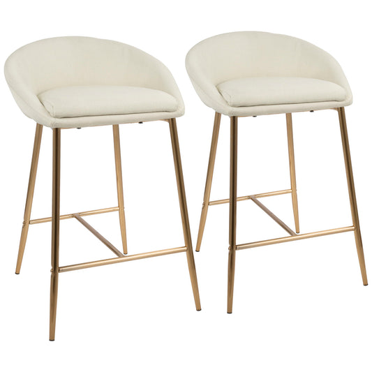 Matisse - Glam Counter Stool (Set of 2) Lumi Source