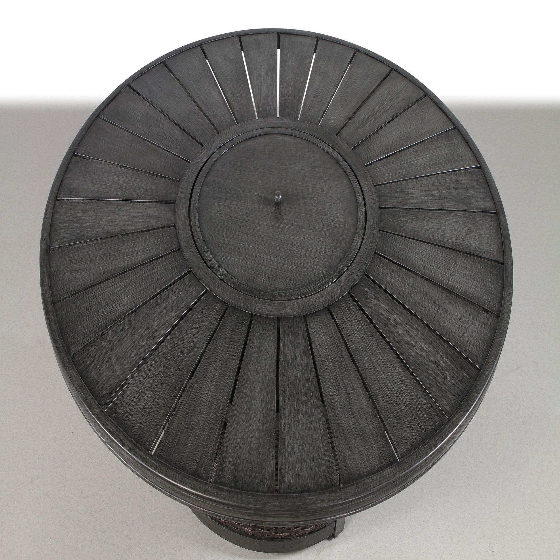 Propane Outdoor Fire Pit Table - Gray LSI Patio Furniture
