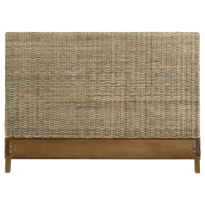 Zyla - Woven Rattan Panel Headboard Coaster Fine Furniture