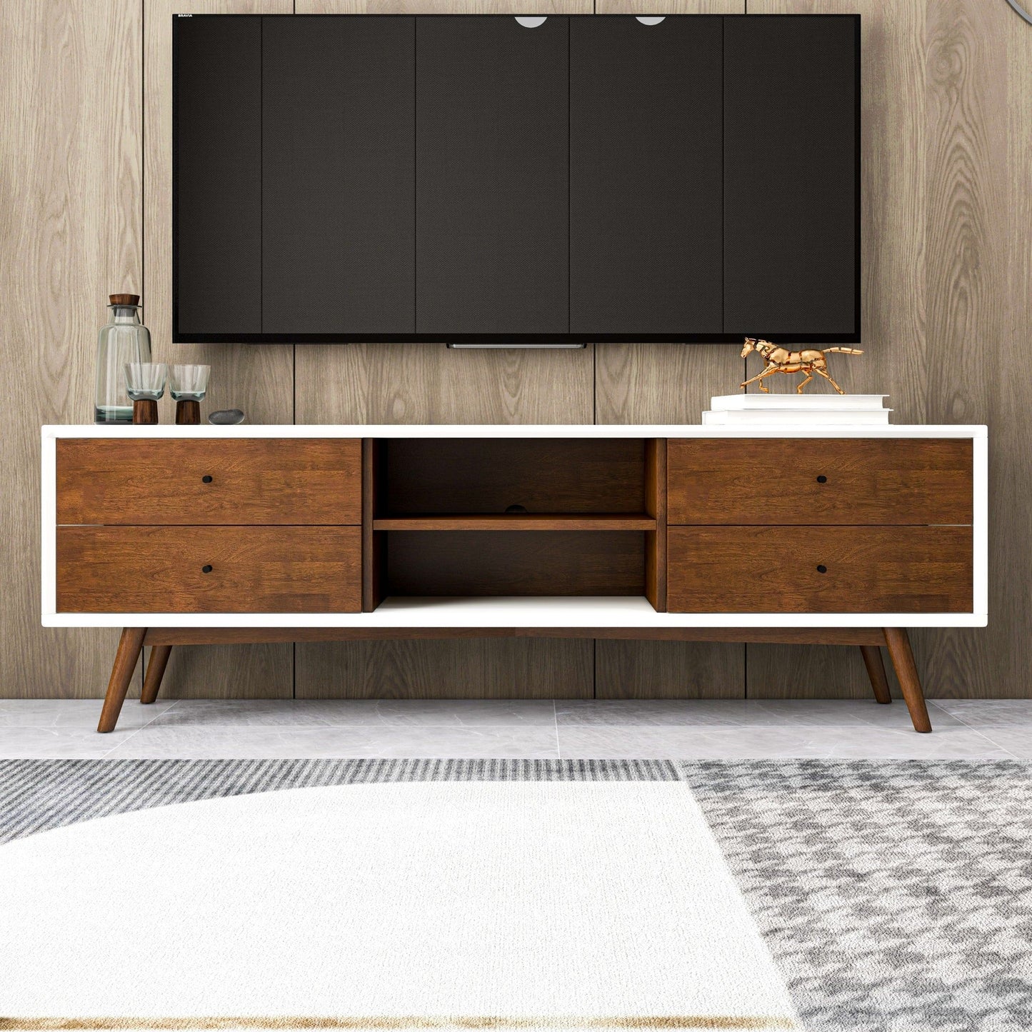 Caroline - Modern TV Stand Up To 72" Ashcroft Furniture