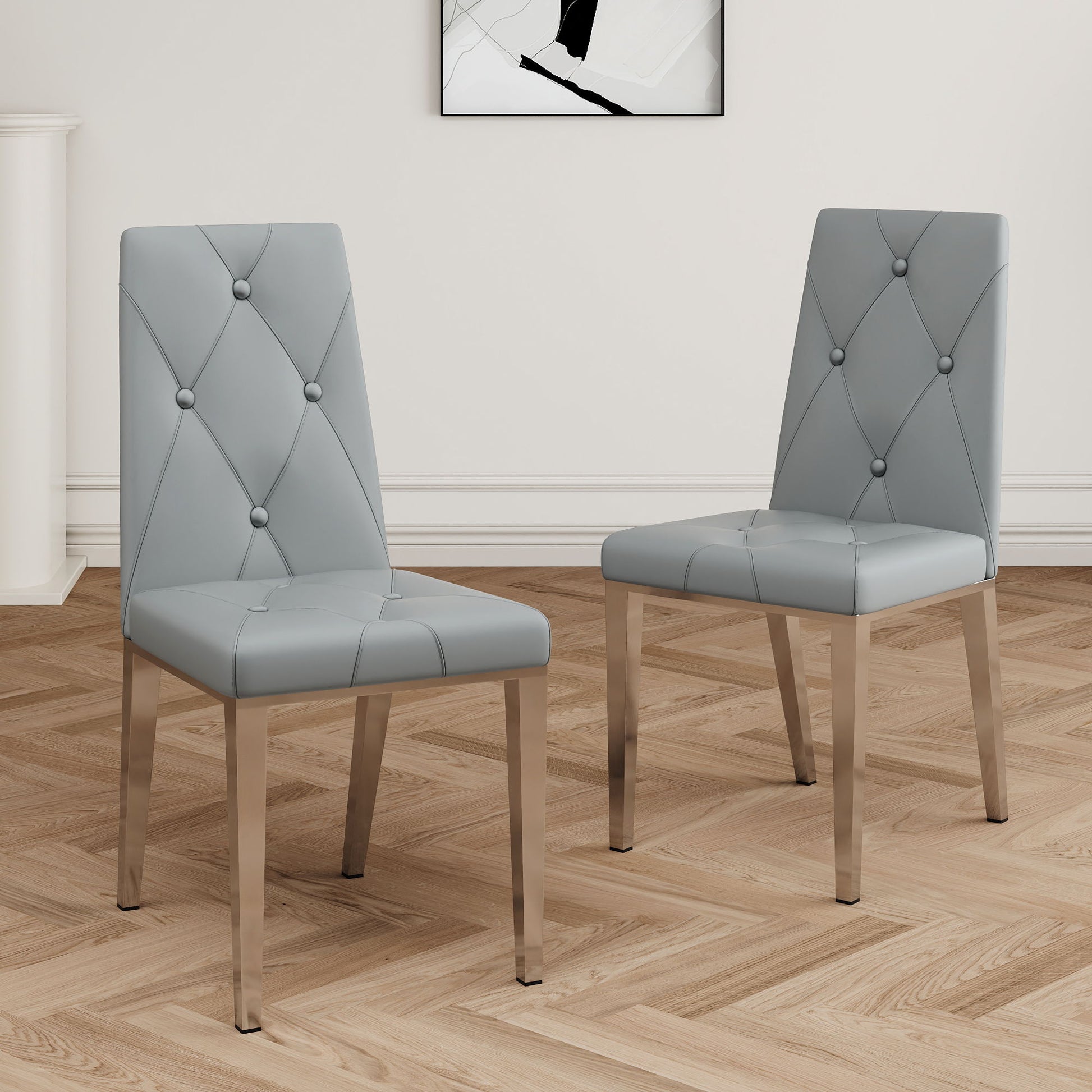 Modern Light Luxury Dining Chair (Set of 2) Home Essentials