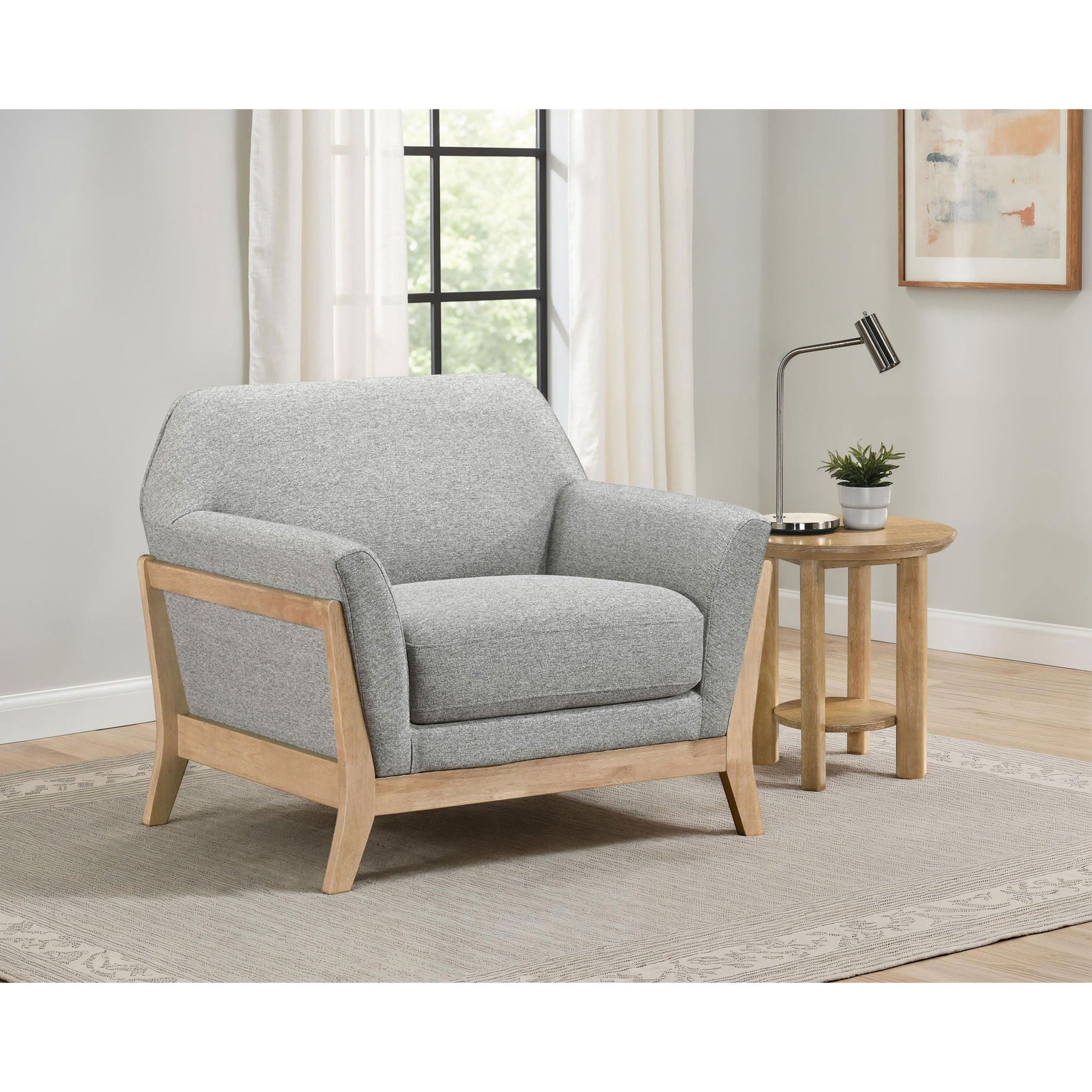 Caspian - Accent Chair - Gray Furniture Max