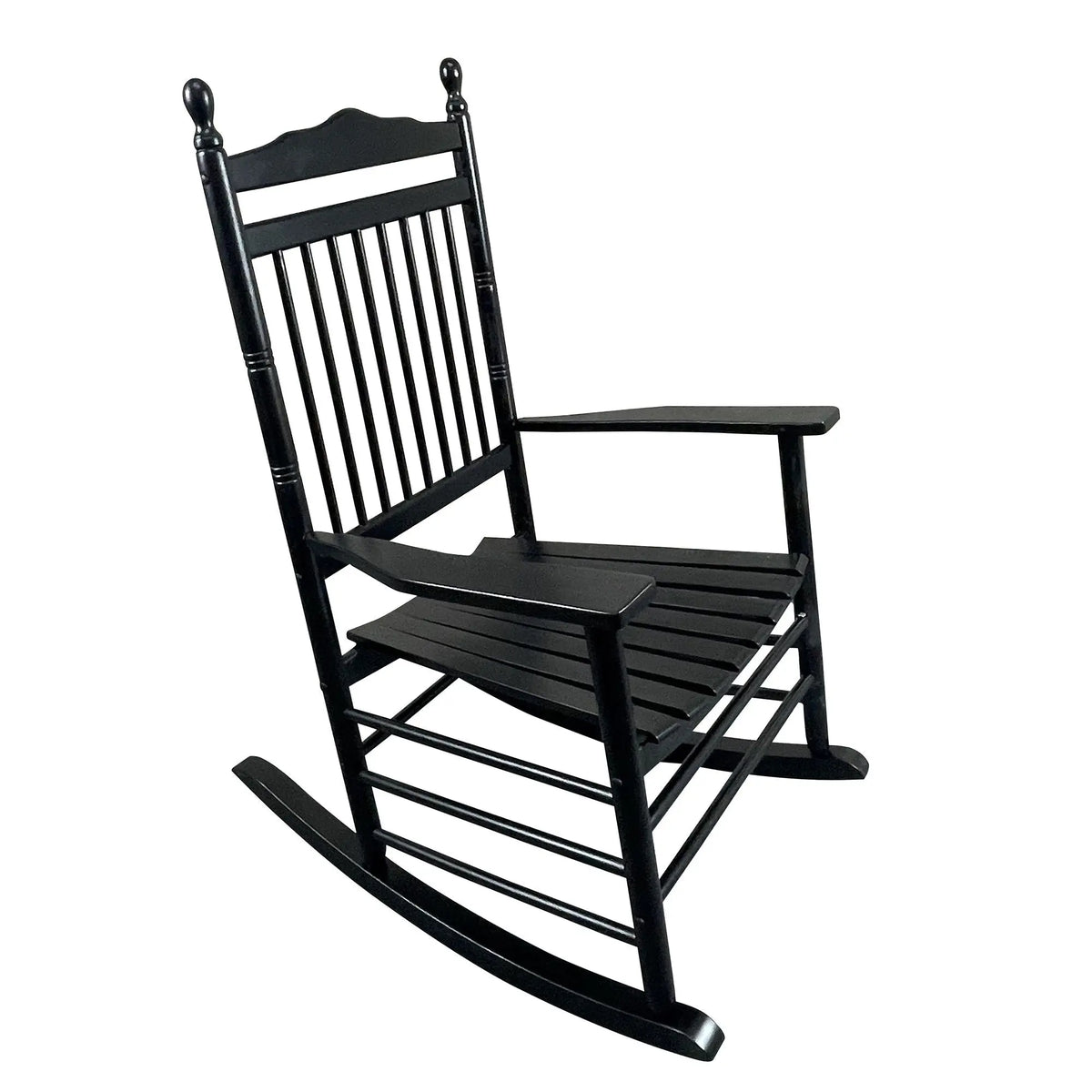 Balcony Porch Adult Rocking Chair - Wood Home Essentials