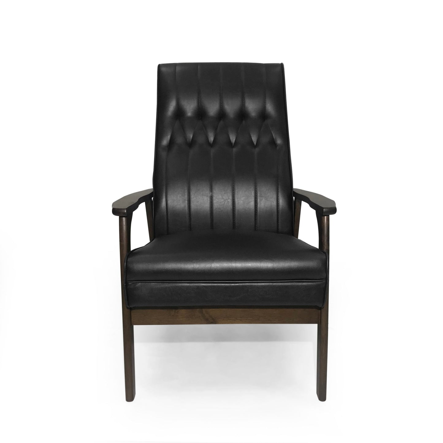 Mid Century Modern Upholstered Accent Chair Noble House