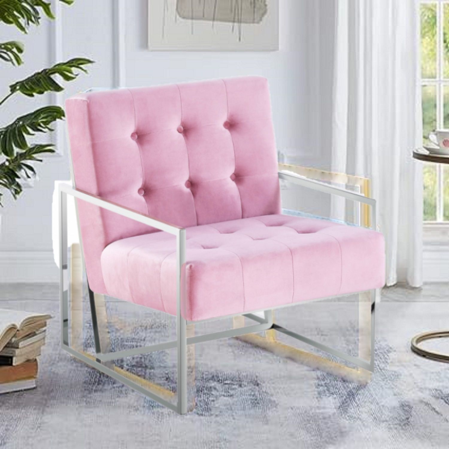 Living Room Accent Chair With Frame Home Essentials