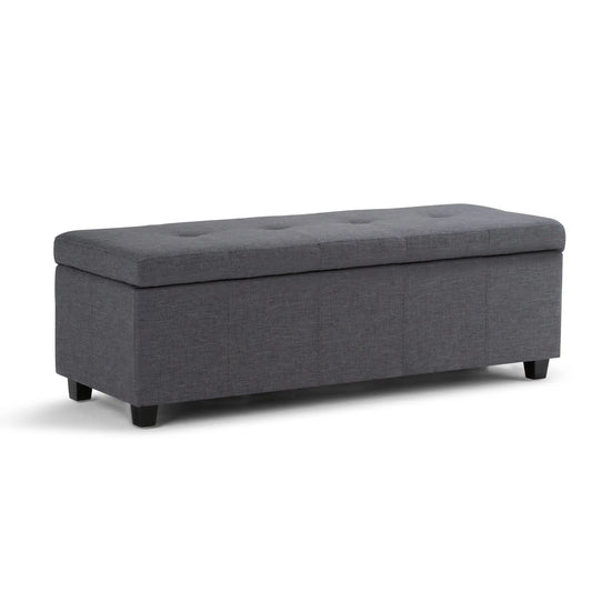 Castleford - Contemporary Storage Ottoman Simpli-Home