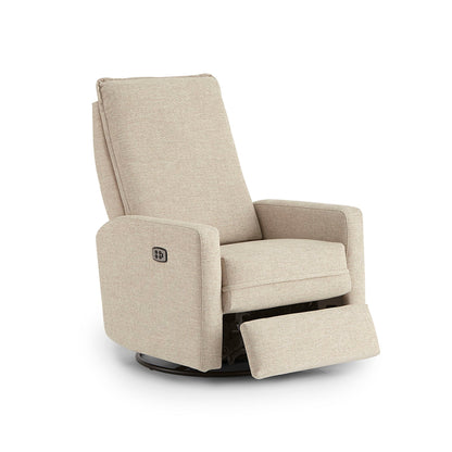 Calli Power Tilt-Headrest Swivel Glider Recliner Best Home Furnishings