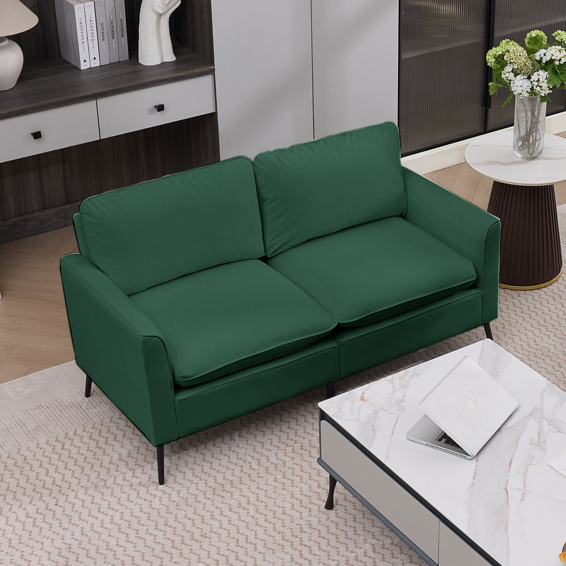 Upholstered Loveseat, For Living Room Home Essentials