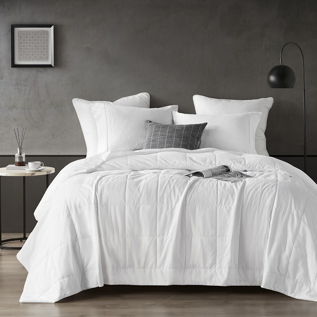 Cooling Touch - Down Alternative Blanket - White Sharper Image