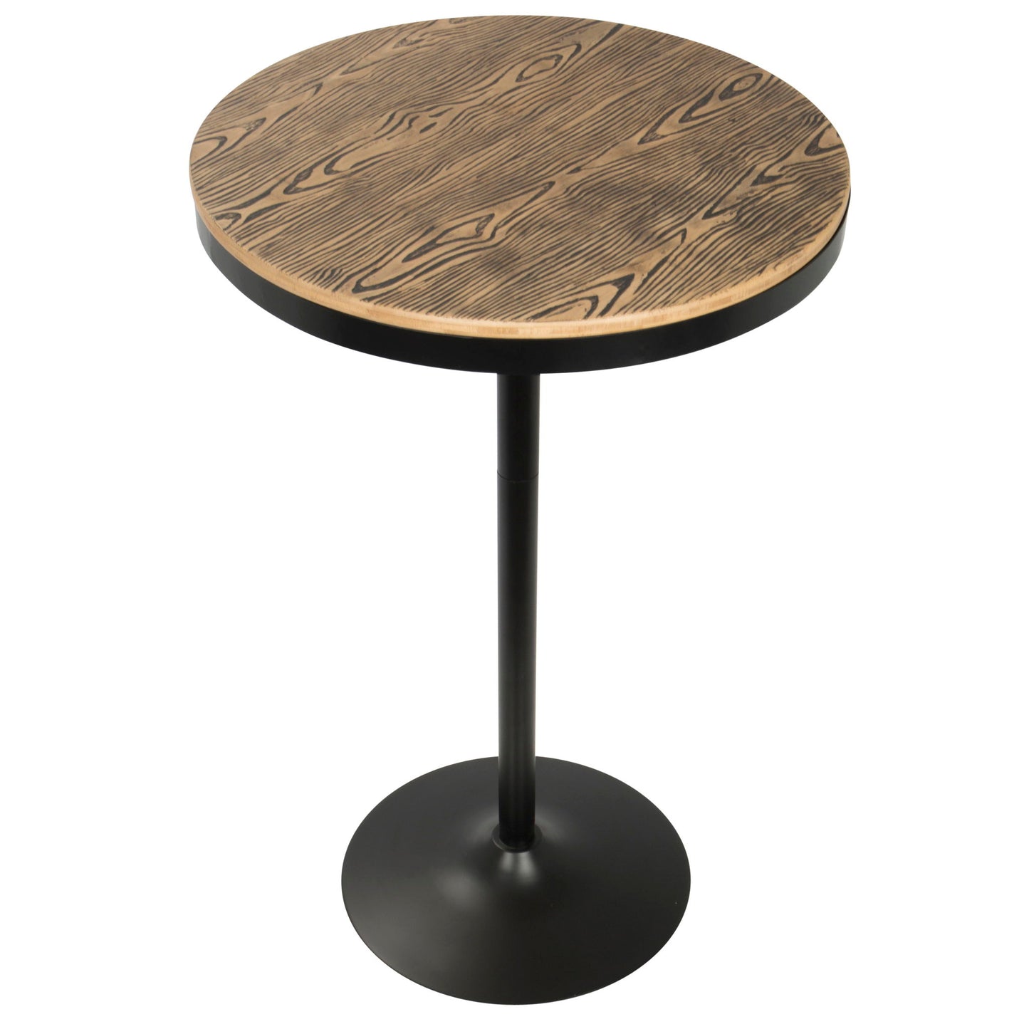Dakota - Industrial Adjustable Bar Dinette Table Lumi Source