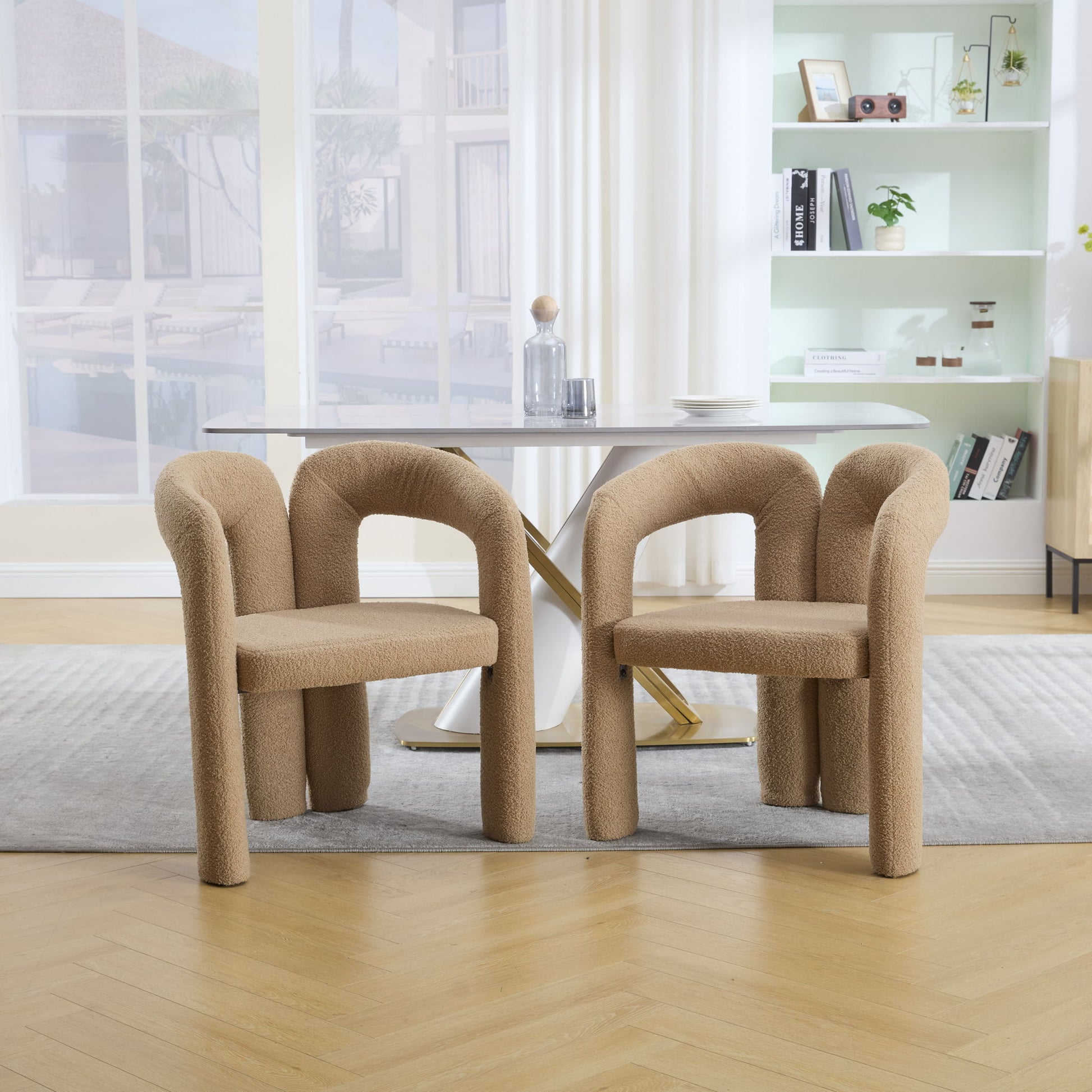 Coolmore Contemporary Designed Accent / Dining Chair With Armrests Home Essentials