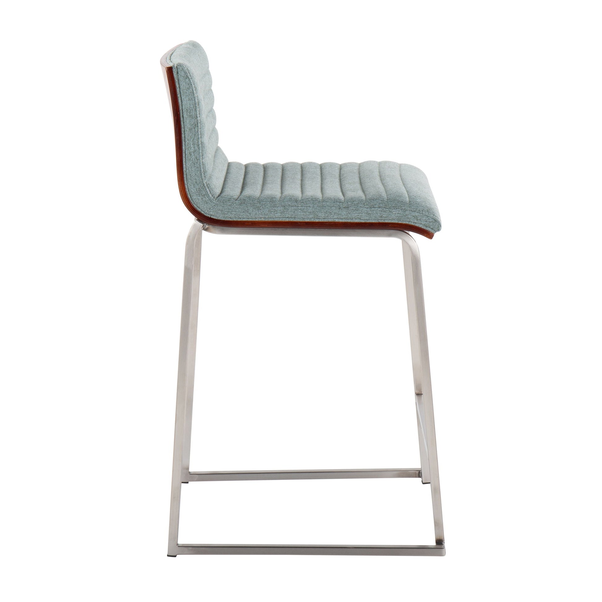 Mason Mara - Contemporary Fixed Height Counter Stool (Set of 2) Lumi Source