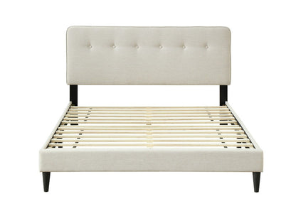 Upholstered Bed Compact With USB Bernards Furniture