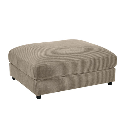 Upholstered Rectangle Ottoman Home Essentials