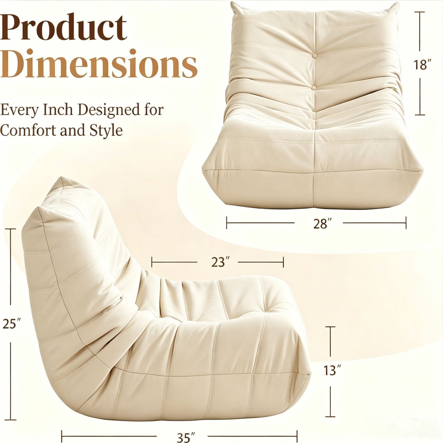 Luxury Accent Chair Button Tufted Detail, Living Room Furniture Home Essentials