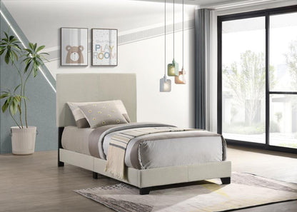 Dorian - Upholstered Panel Bed CoasterEveryday