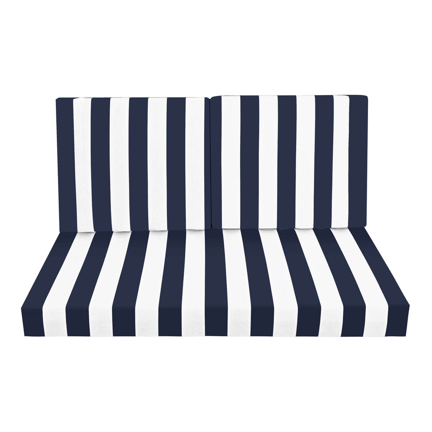 Outdoor Deep Seat Waterproof Replacement Patio Chair Cushions (Set of 2) Home Essentials