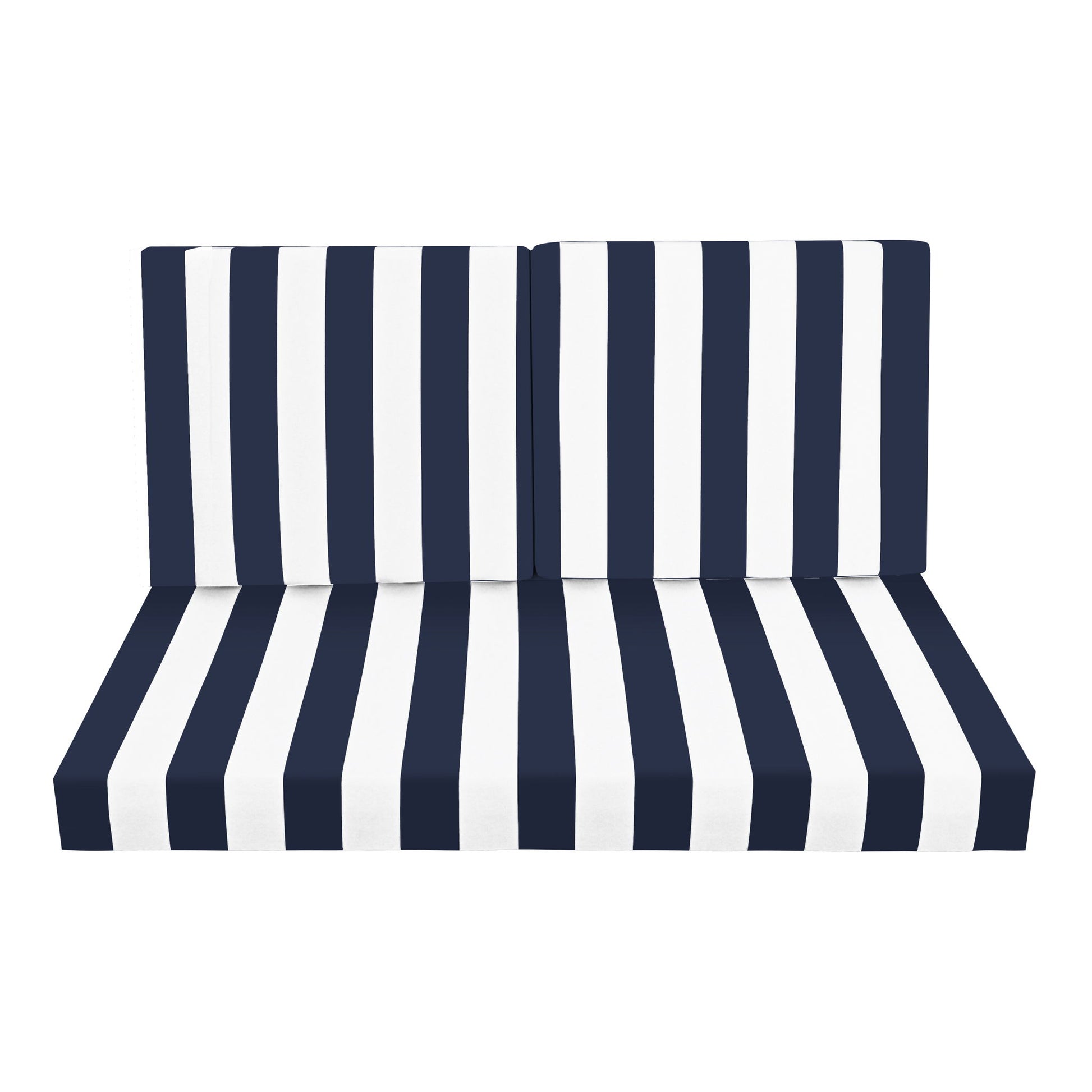 Outdoor Deep Seat Waterproof Replacement Patio Chair Cushions (Set of 2) Home Essentials