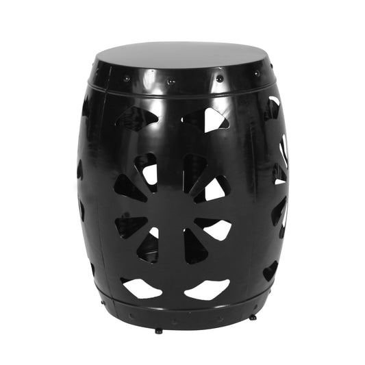 Large Metal End Table Home Essentials