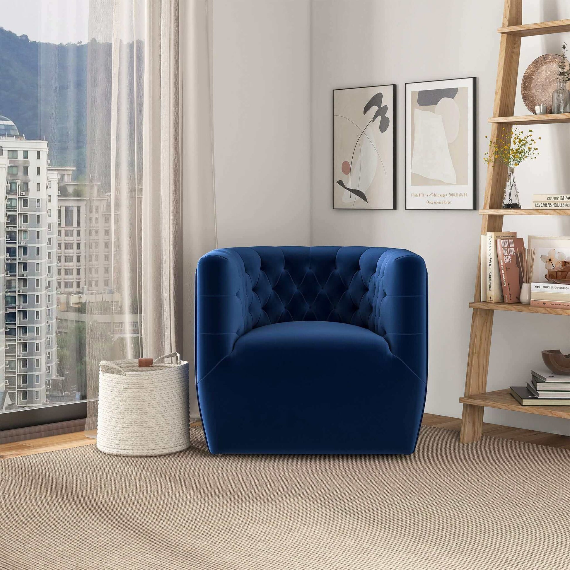 Delaney - Ergonomic Design Swivel Chair Ashcroft Furniture